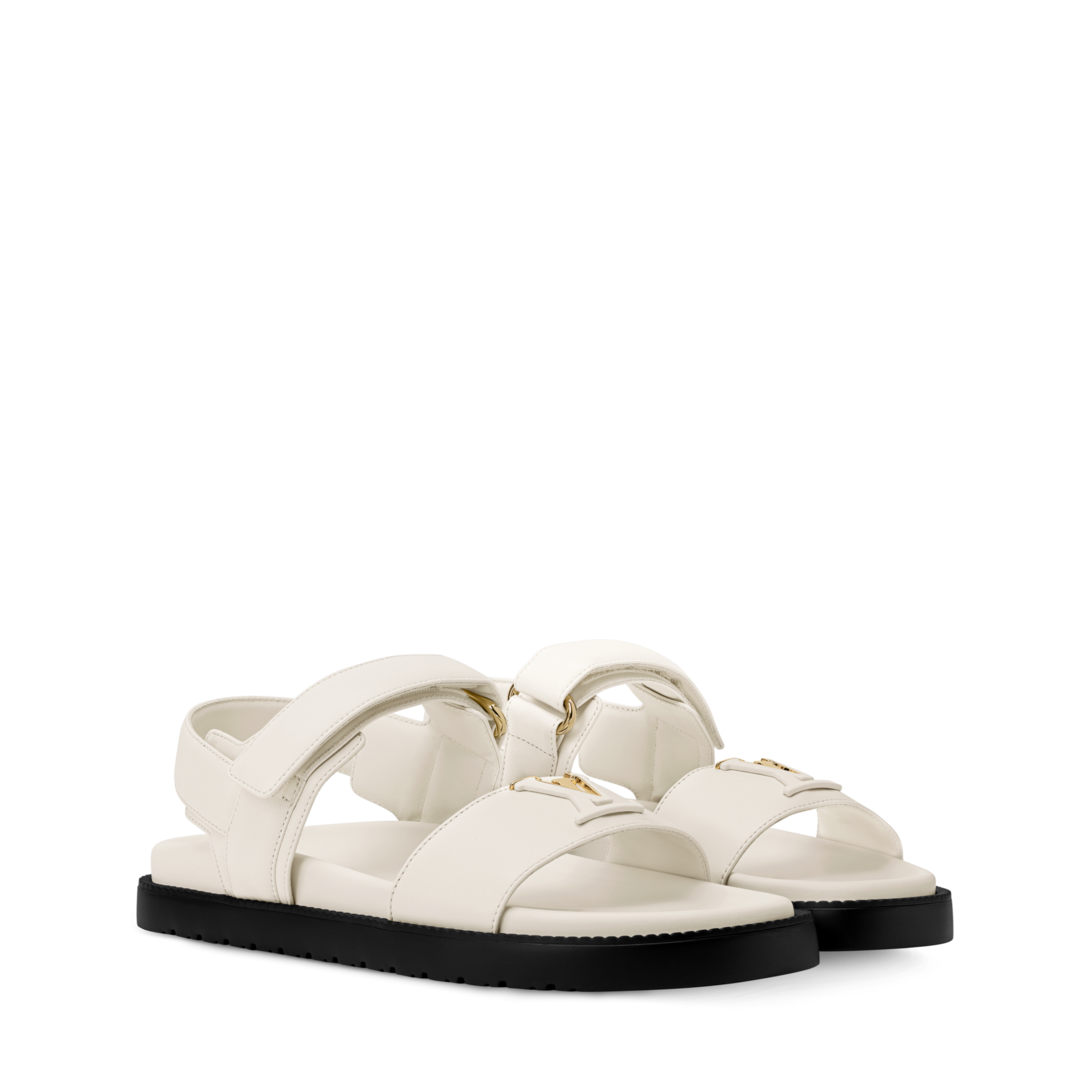 Louis Vuitton ホワイト サンダル 40 LV Mare Comfort Sandal - Shoes | LOUIS VUITTON